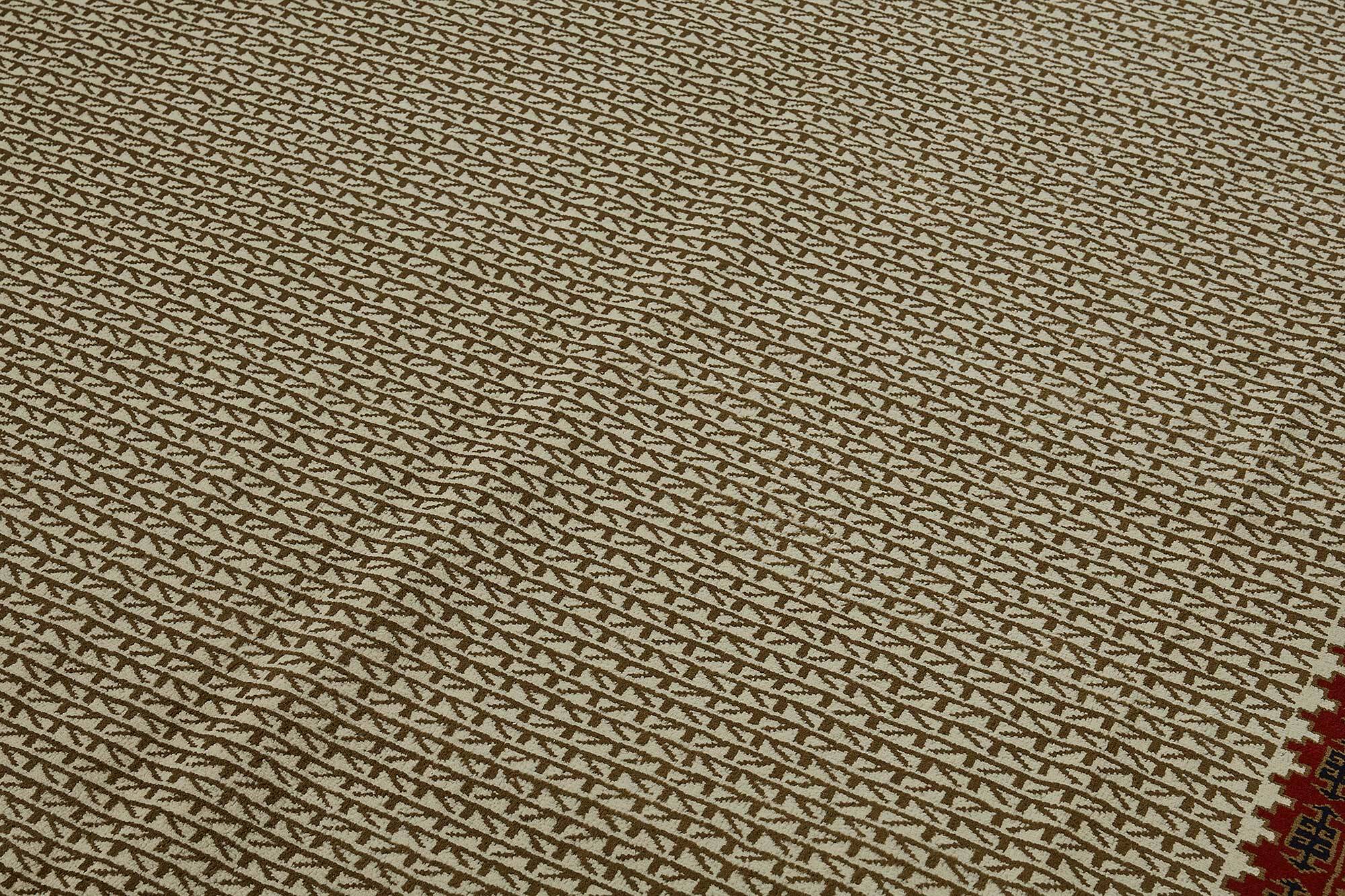 Turkish Handknotted Wool Oushak Rug 242 cm x 311 cm