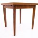 Art Deco square table, Poland, 1940s. After renovation.