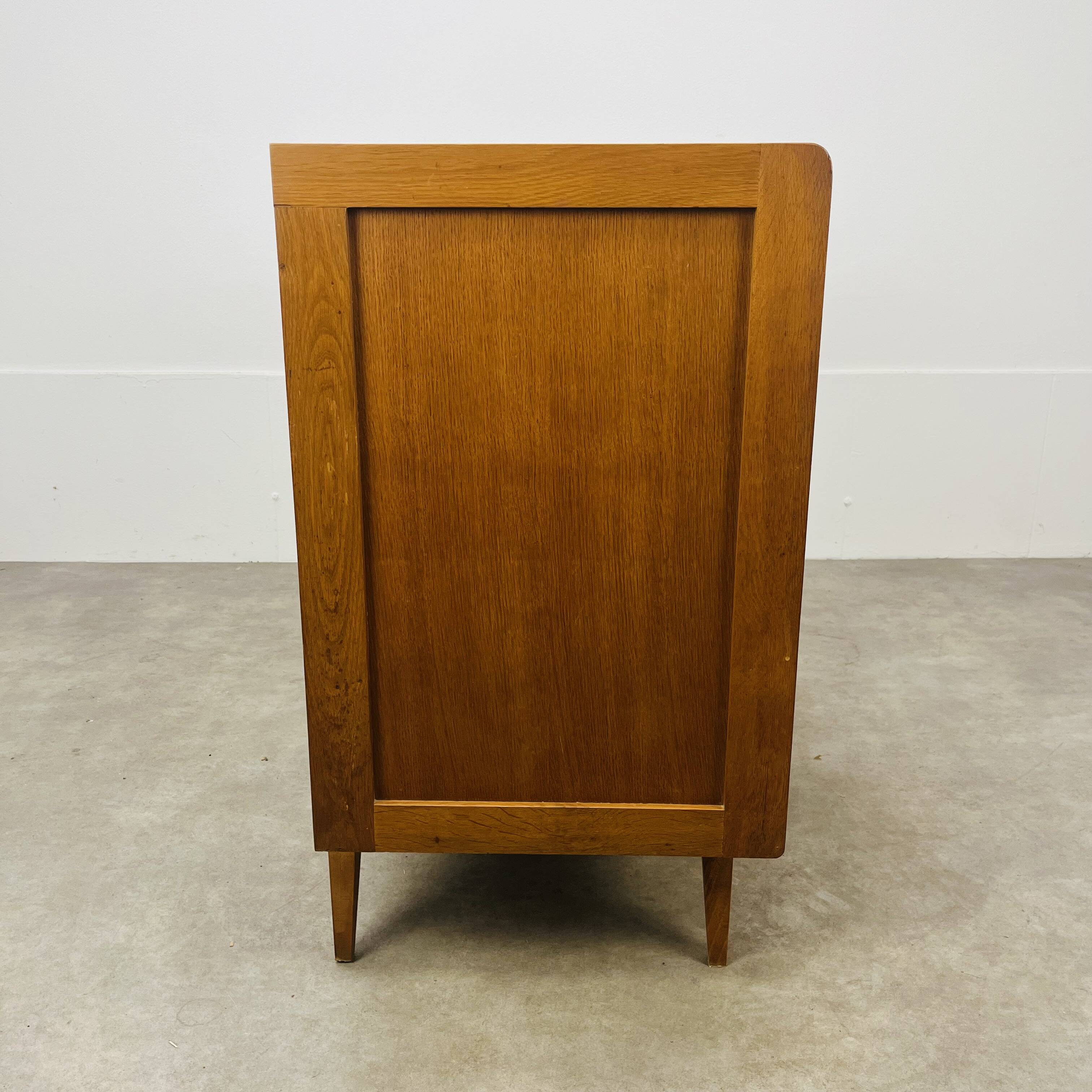 Commode vintage pieds compas