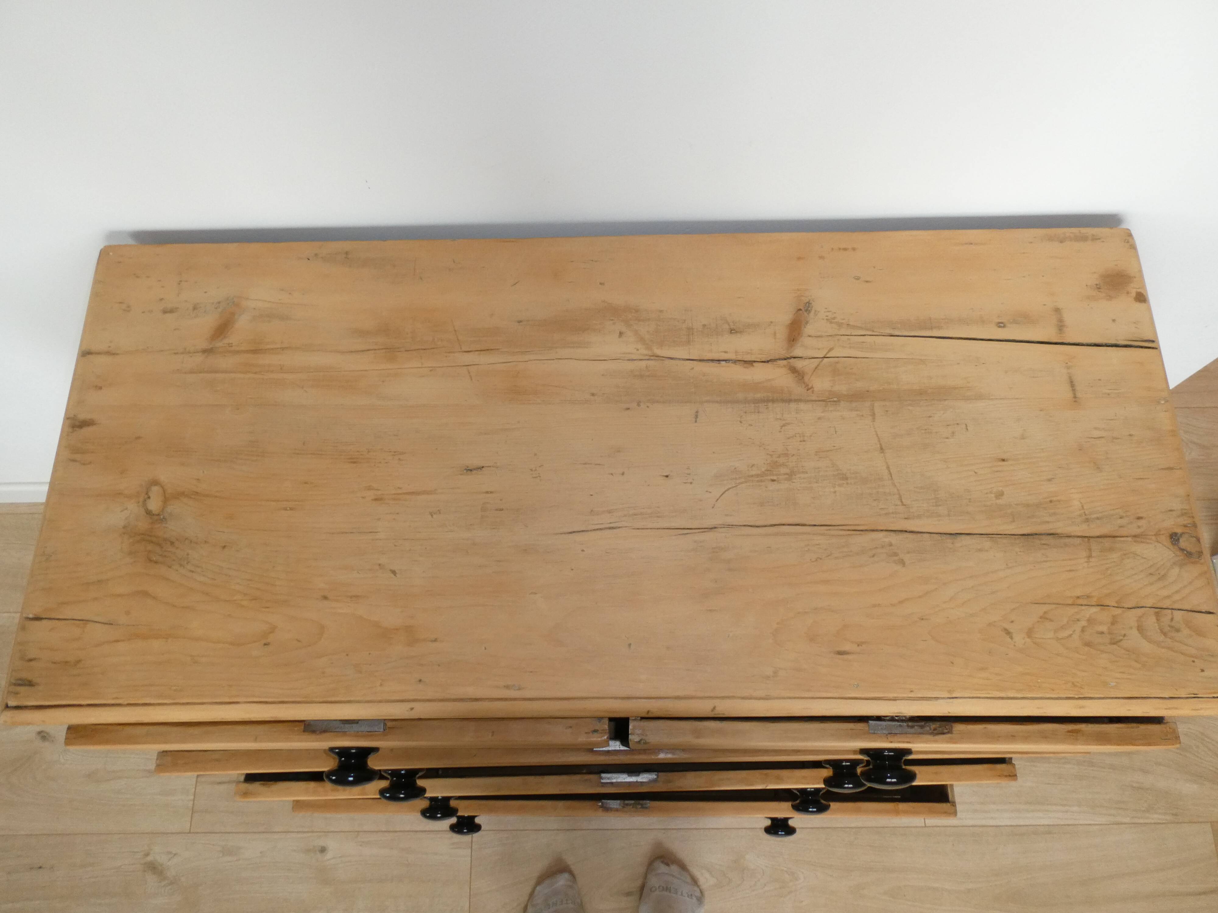 Commode anglaise de la fin du 19 ème siècle