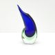 Vase de Murano en verre soufflé, Italie 1970