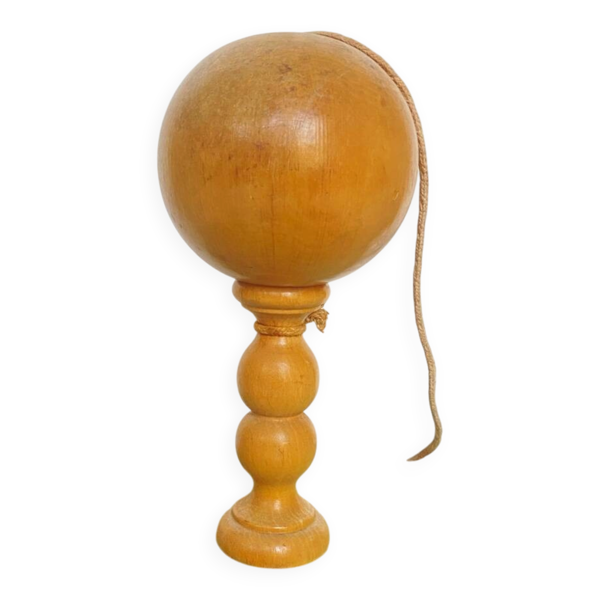 Antique cup-and-ball toy