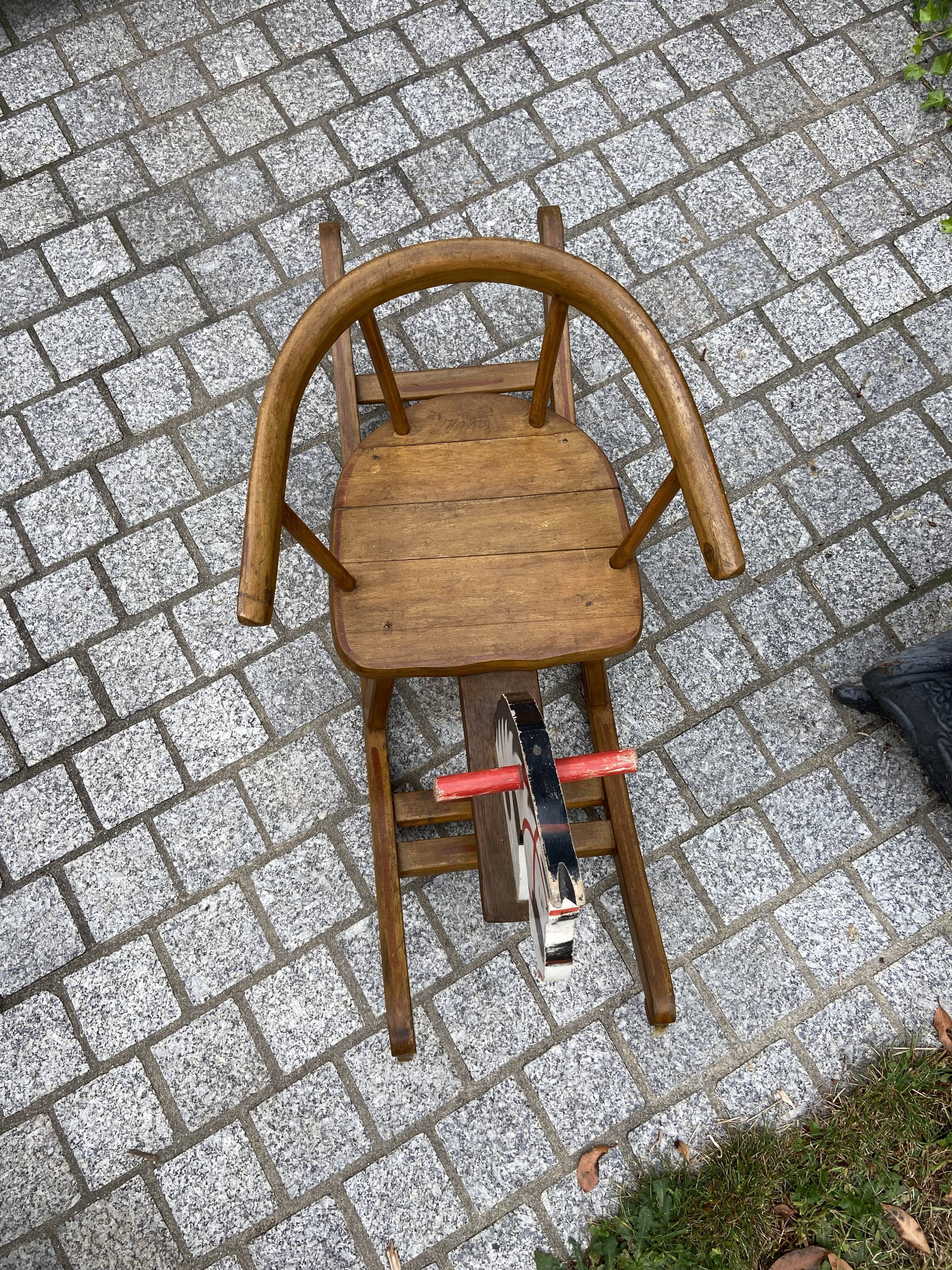 Vintage Herlag rocking horse