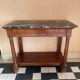 Console en acajou époque empire