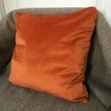 Velvet decorative cushion