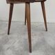 Chaise Baumann de bistrot modèle "fourmi" vintage 1950