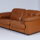 De Sede 101 adjustable 2-seater leather sofa