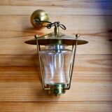 Old brass lantern
