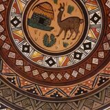 Moroccan craft plate