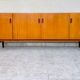 Scandinavian teak row