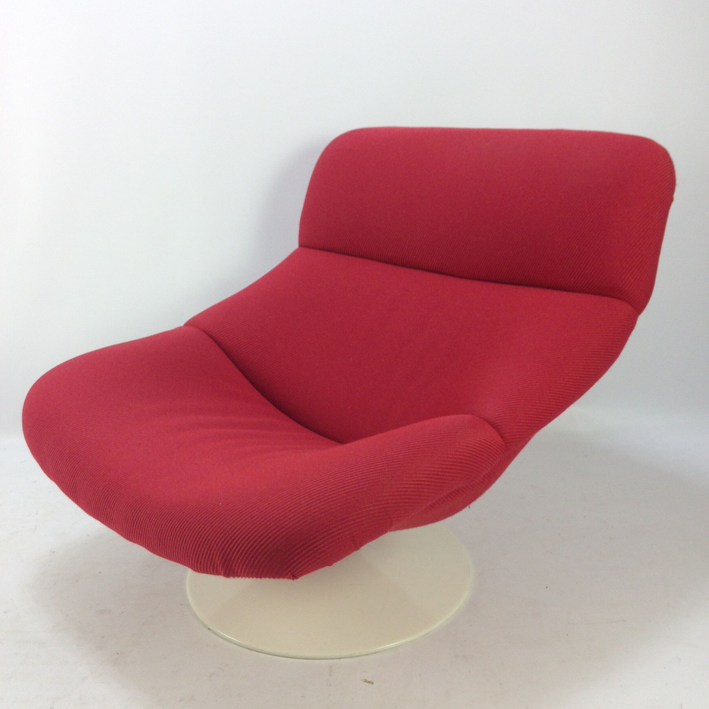 F518 armchair with ottoman by Geoffrey Harcourt for Artifort, 70s