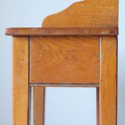 Vintage bedside table in solid oak