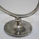 Pair of patinated tin candle holders design metawa holland 70s