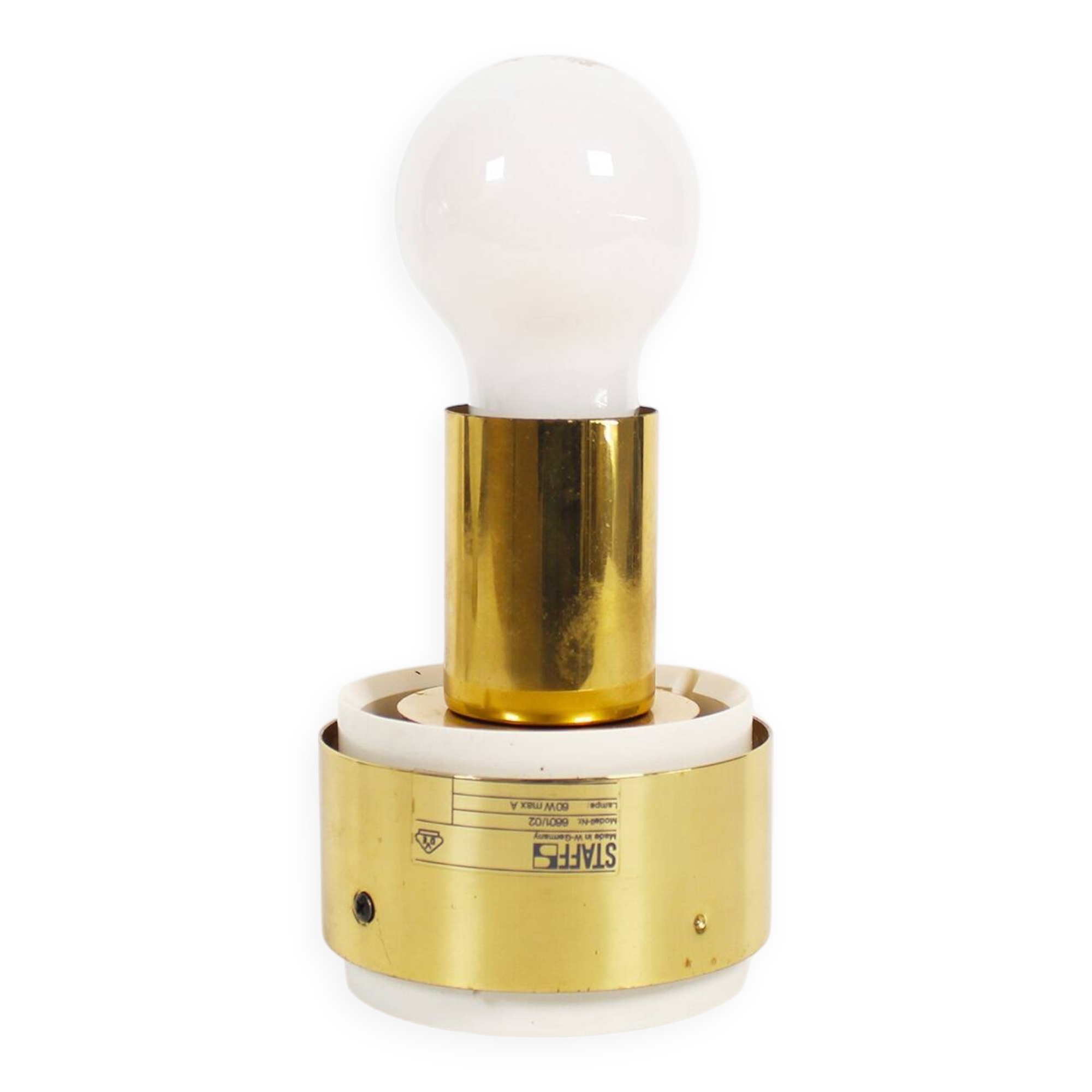 Rare ‘Pearl’ ceiling or wall light by Motoko Ishii for Staff Leuchten