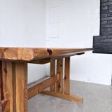 Mountain furniture table made of solid pine