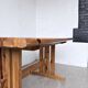 Mountain furniture table made of solid pine