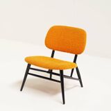 Scandinavian Lounge Chair from the Mid-1950s with a Stunning Frame
