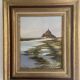 Yann Le François Oil painting on canvas Mont Saint Michel