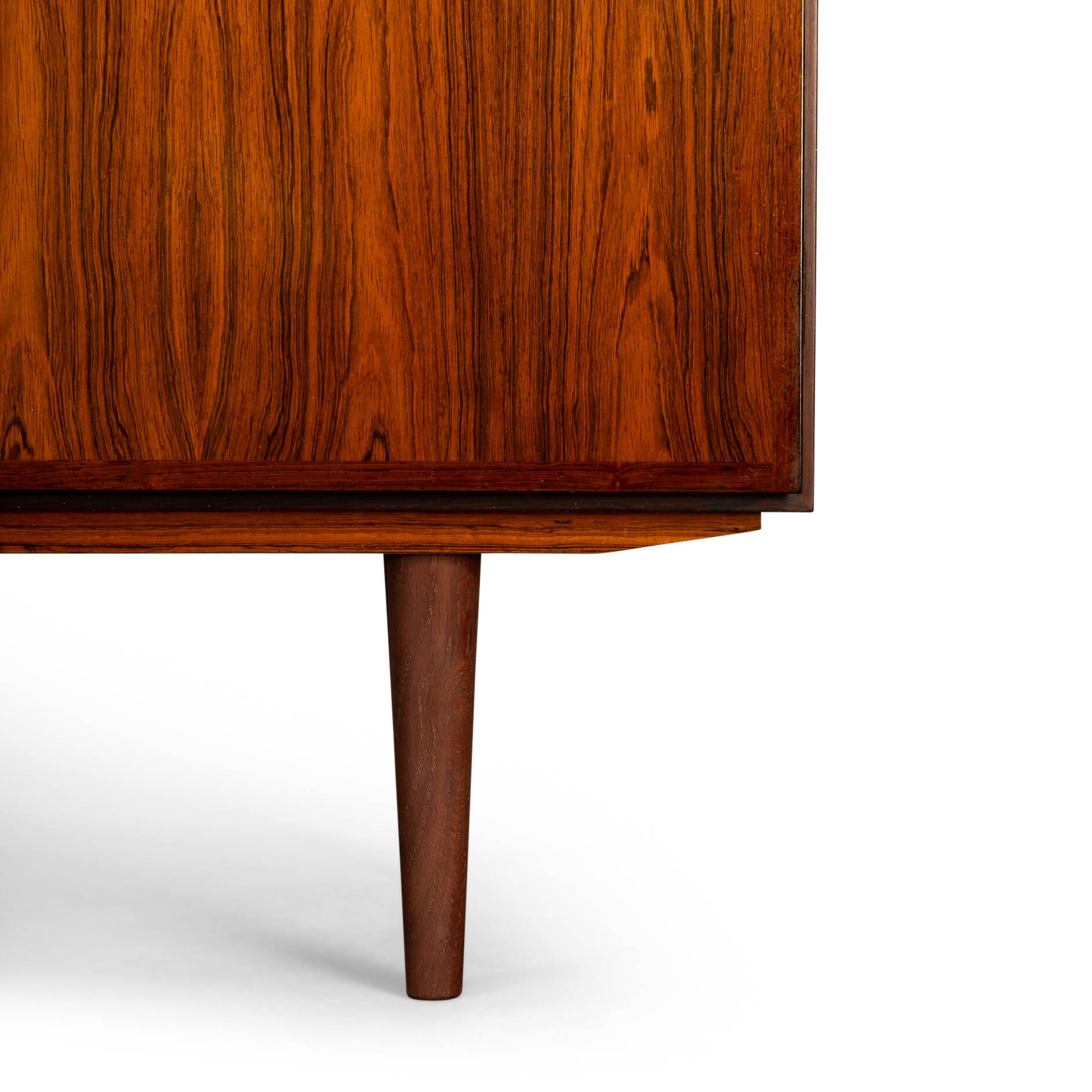 Danish Small Rosewood sideboard by Omann Jun Mobelfrabik, 1960s