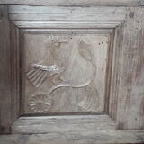 Banc coffre breton ancien