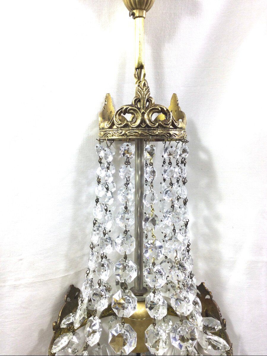 Hot air balloon chandelier with 1 Light