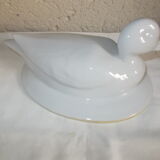 Earthenware terrine duck shape