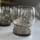Magnificent Service of Tinted Glasses from the 50s-60s / 18 Glasses and 2 Jugs