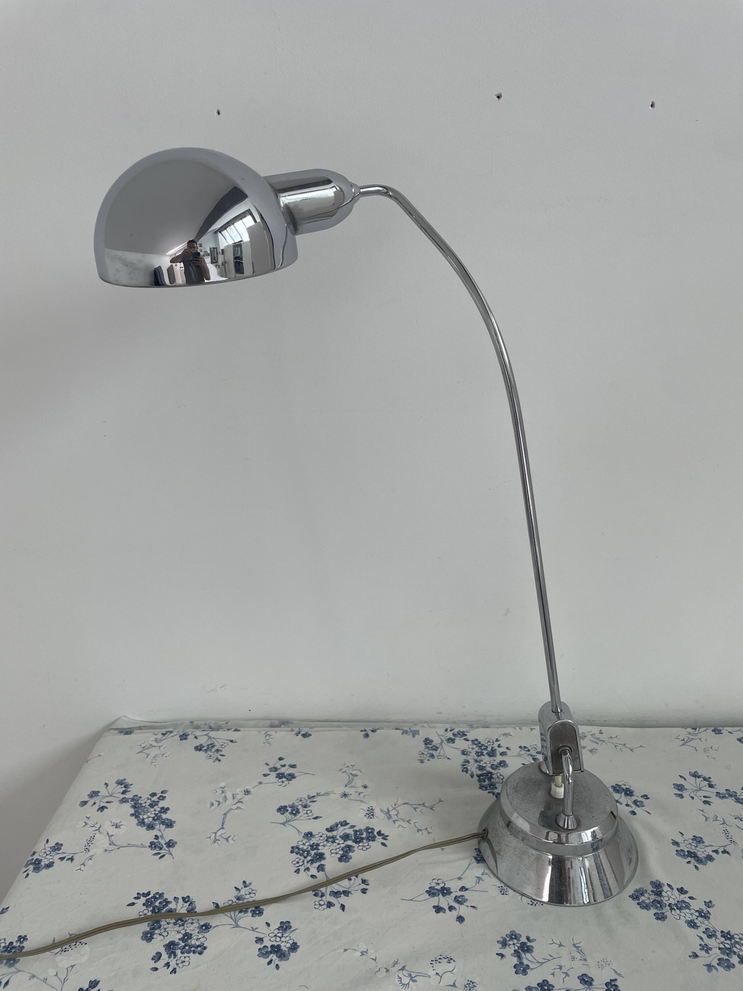 JUMO 605, large Typewriter Lamp, Charlotte Perriand – 1950s