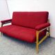 Scandinavian living room set with two armchairs and a sofa, 1960s