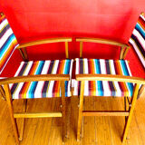 Pair of director's chairs