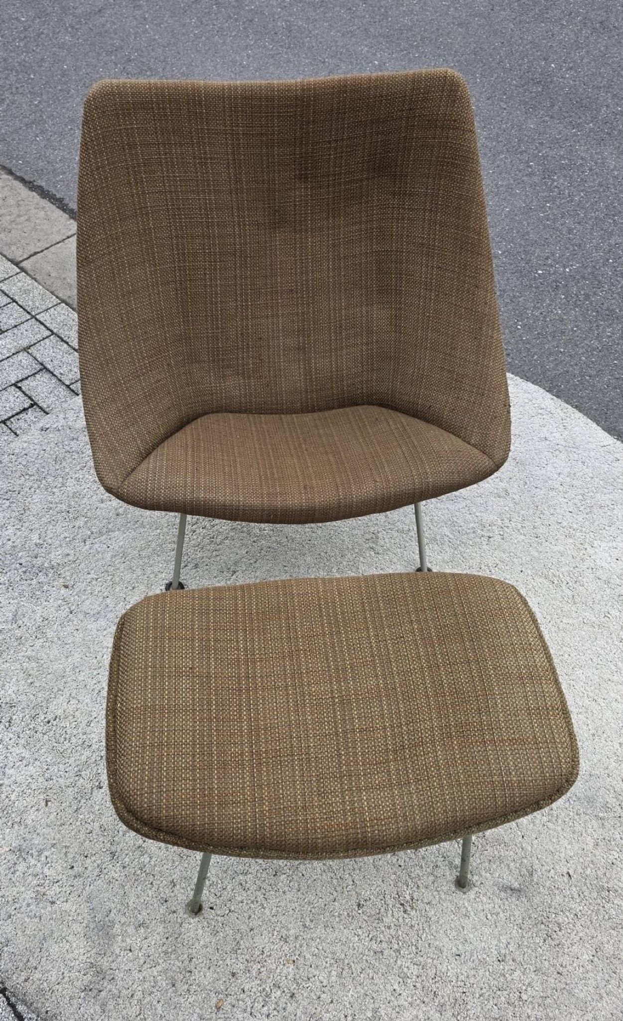Oyster F157 & P157 set by Pierre Paulin for Artifort – fabric