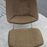 Oyster F157 & P157 set by Pierre Paulin for Artifort – fabric