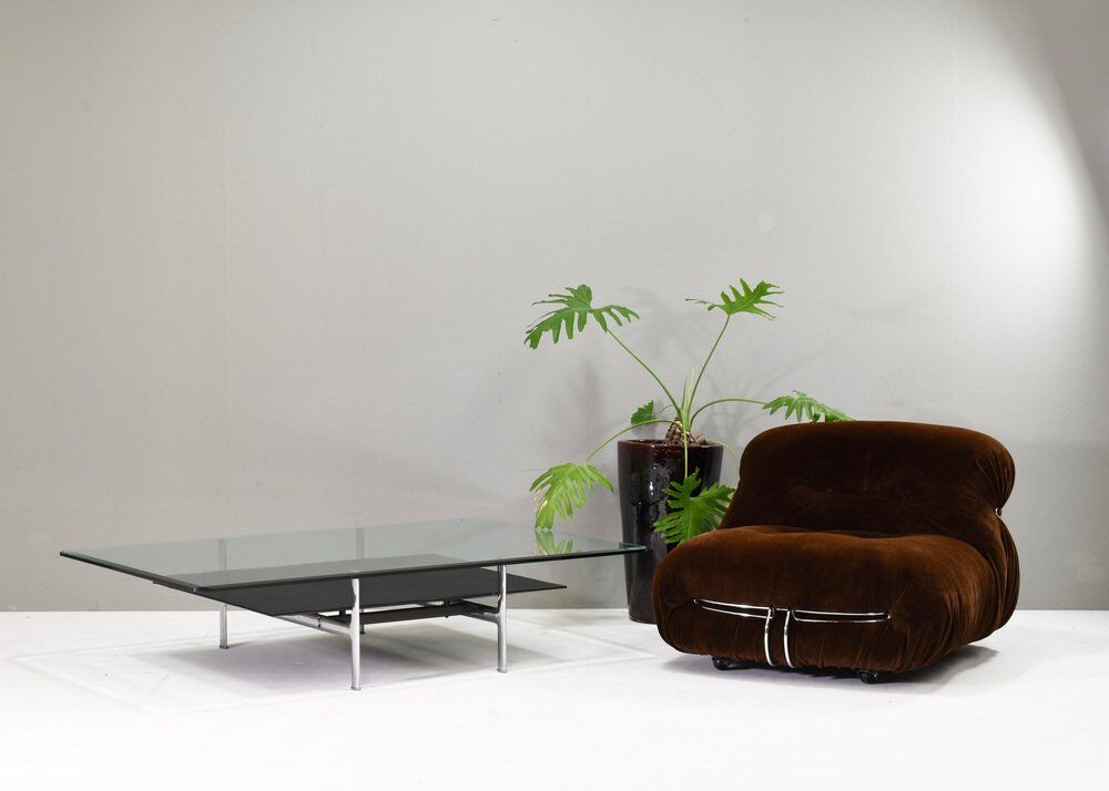 Diesis coffee table by Antonio Citterio & Paolo Nava for B&B Italia, 1980s