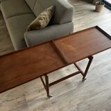 Danish Furnituremakers Scandinavian Teak Serving Trolley