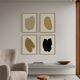 4 impressions giclée abstraites