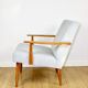 Vintage armchair with armrests Loft - blue sky