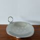 Large vintage metal fruit bowl