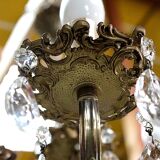 Lustre en cristal, milieu XXe