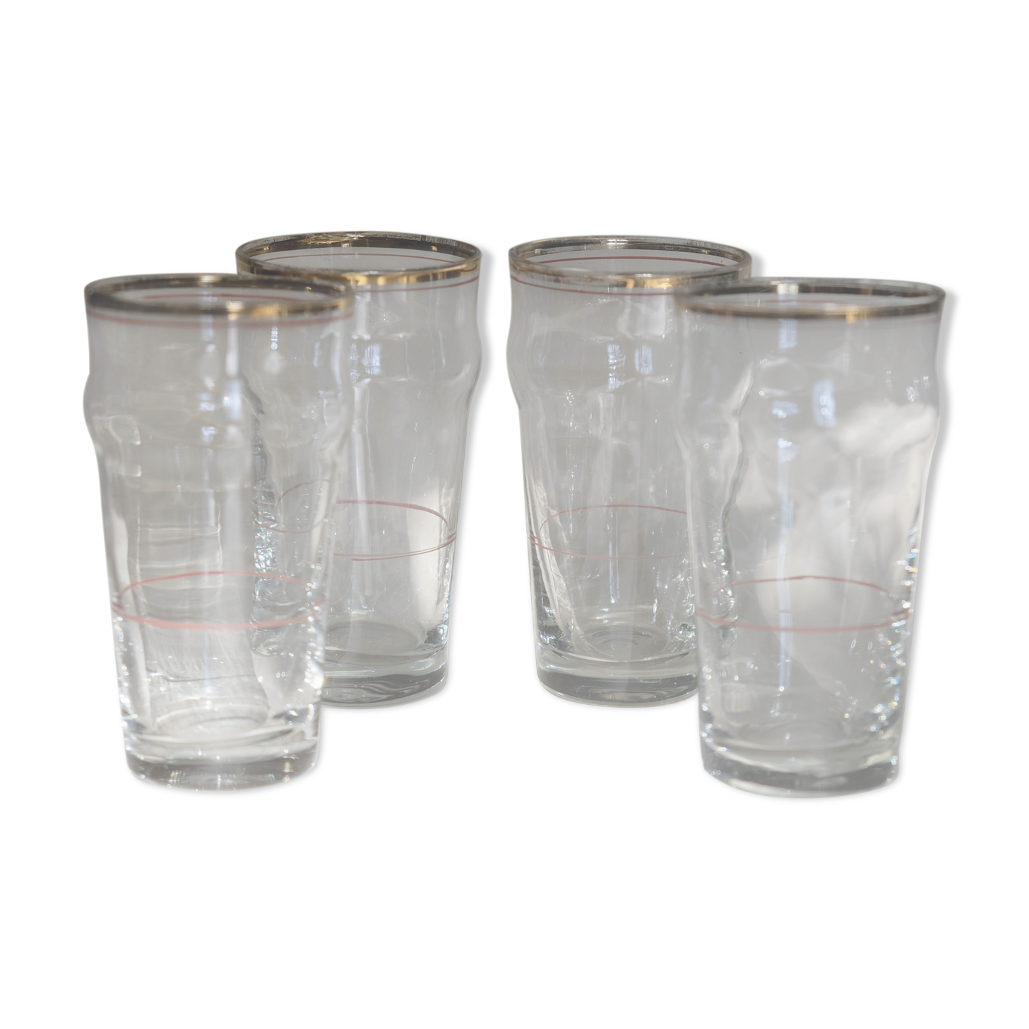 Antique pastis glass