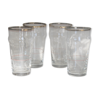 Antique pastis glass