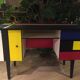 Mondrian modernist desk
