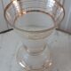 Granite vase gilded bordered years 50-60