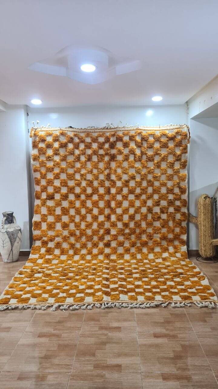 Handmade Beni Ouarain rug 300x200 cm