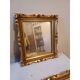 Lot de 6 miroirs bois et stuc doré