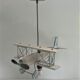 Airplane luminaire for children's room