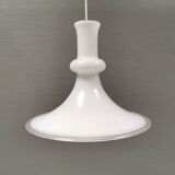 Lampe suspendue de Holmegaard pour Royal Copenhagen, modèle Etude 1978 Danemark.