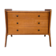 Beautiful vintage chest of drawers compass feet 1950 light oak