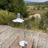 Chrome desk lamp
