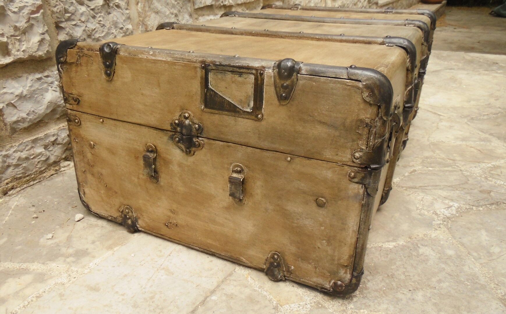 Old trunk patina