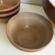 4l sandstone bowl and Gien bowls